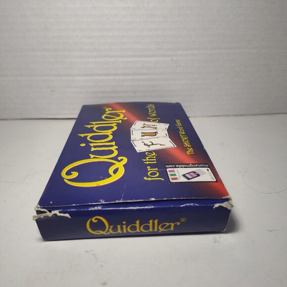 Quiddler Card Game; For The Fun Of Words The Short Word Game 100% COMPLETE - Picture 4 of 7